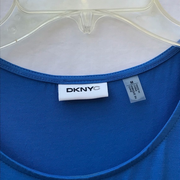 NWT M DKNYC DKNY Women’s Sleeveless Formal Shirt Blouse Formal - Picture 4 of 7